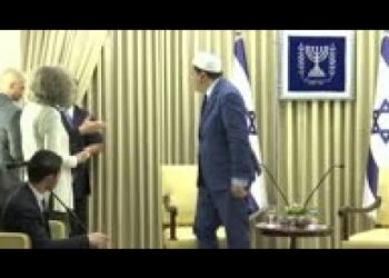 Israeli President meets French and Belgian imams