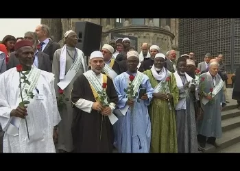 La marche des imams d'Europe contre le terrorisme